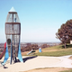 Illustration for article titled The haunting beauty of abandoned playground rockets